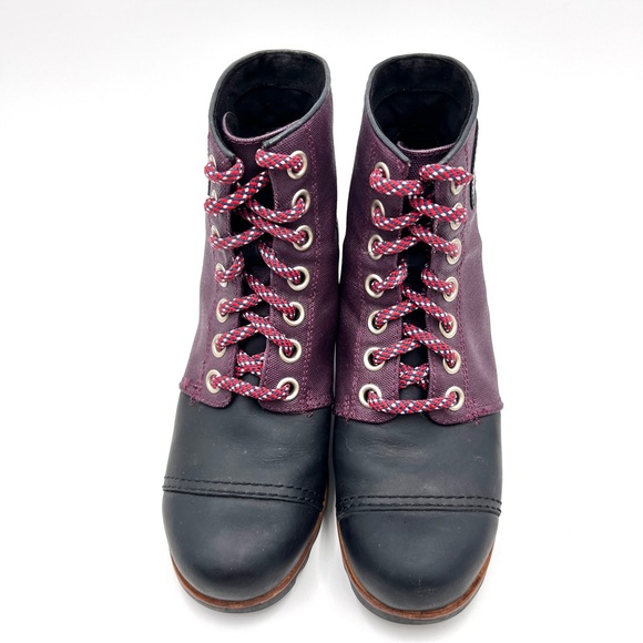 Sorel 1964 Premium Wedge Boot Purple Dahlia Size 8.5 - Picture 3 of 14